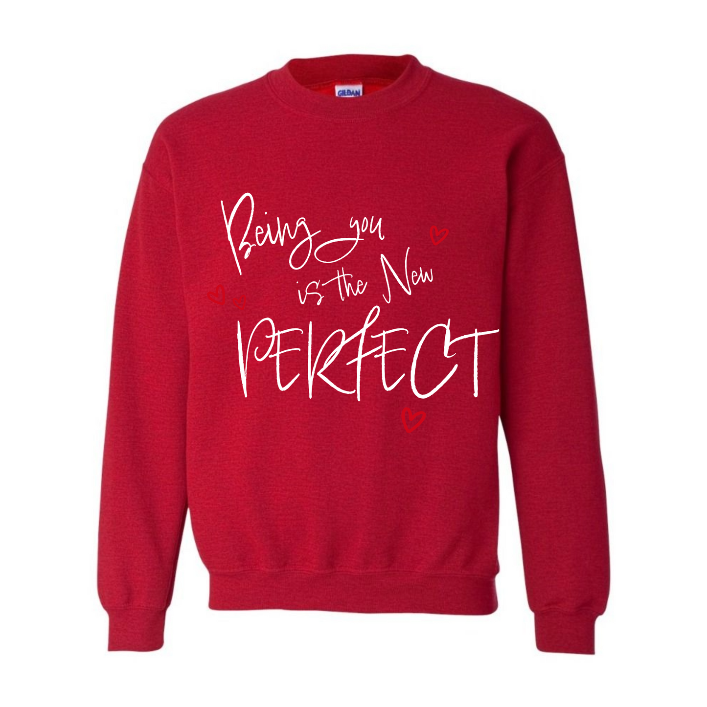 Women's Being you is the New Perfect - White