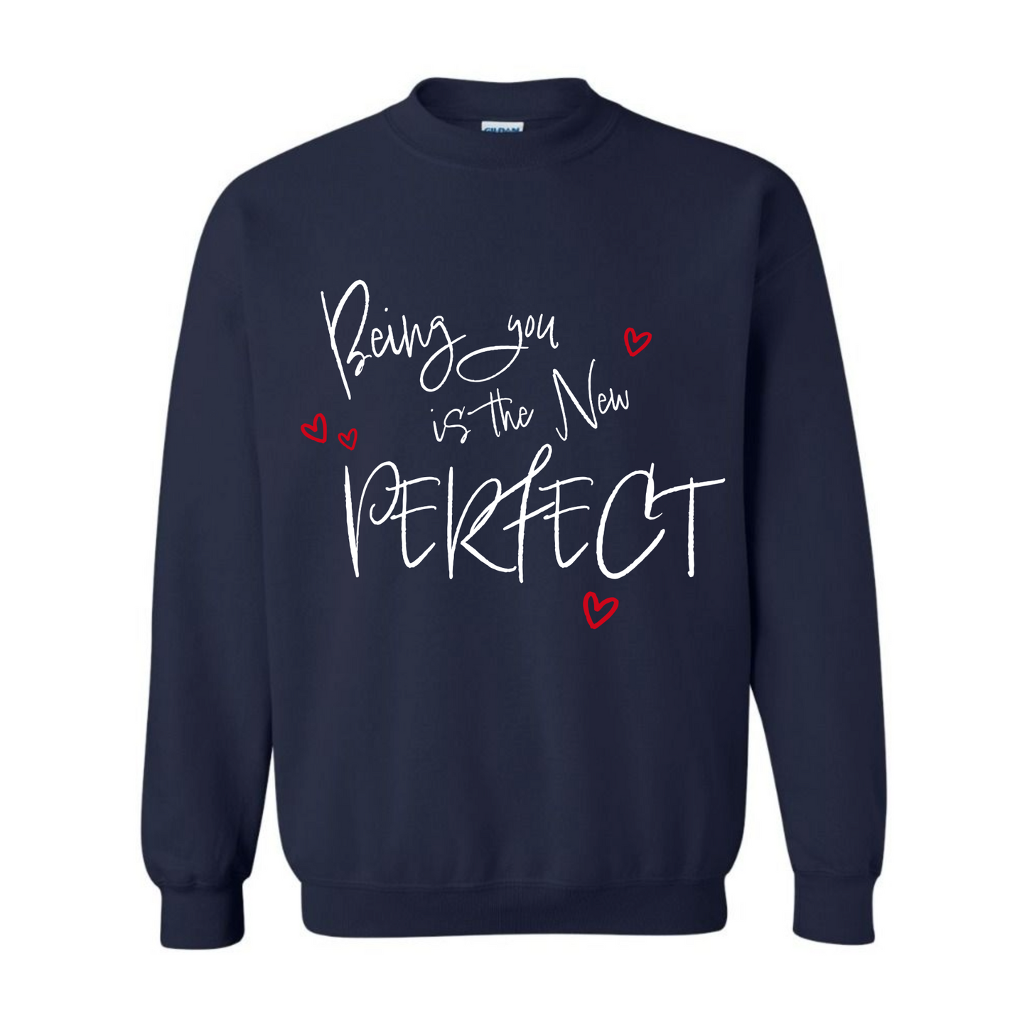 Women's Being you is the New Perfect - White