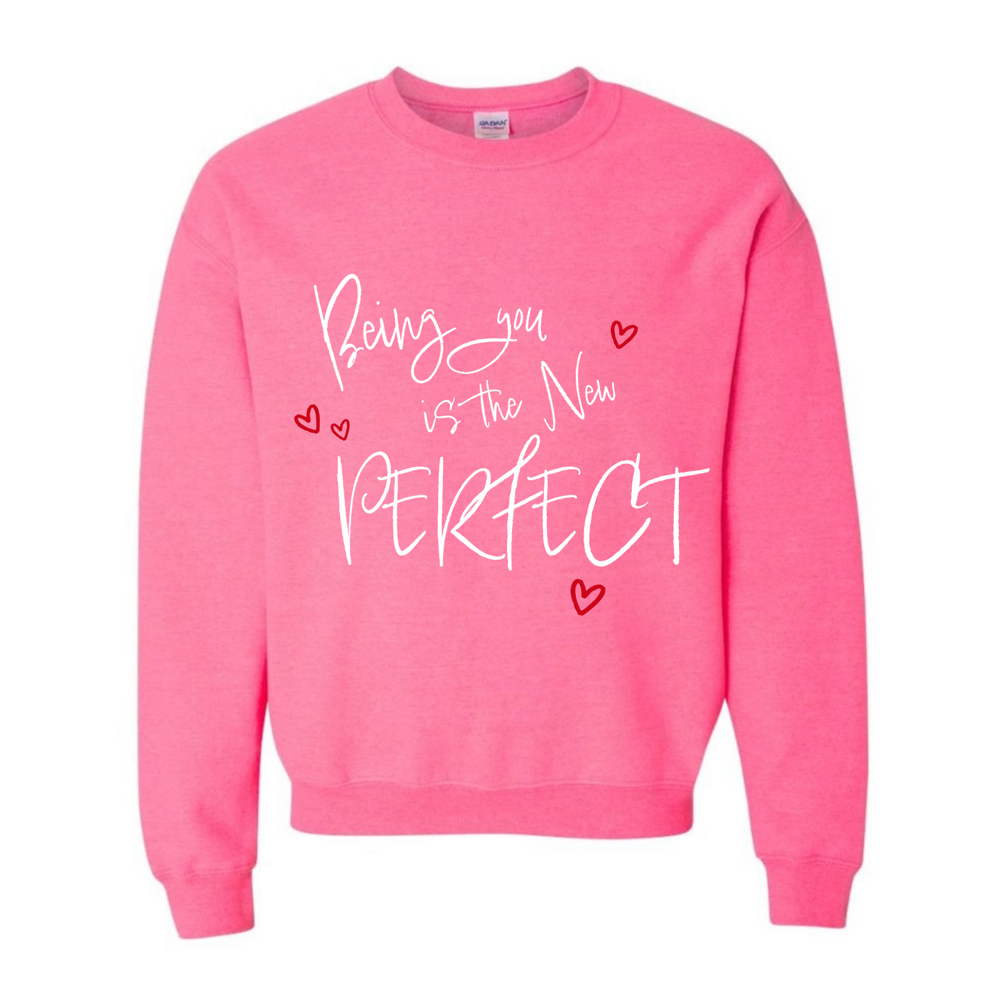 Women's Being you is the New Perfect - White