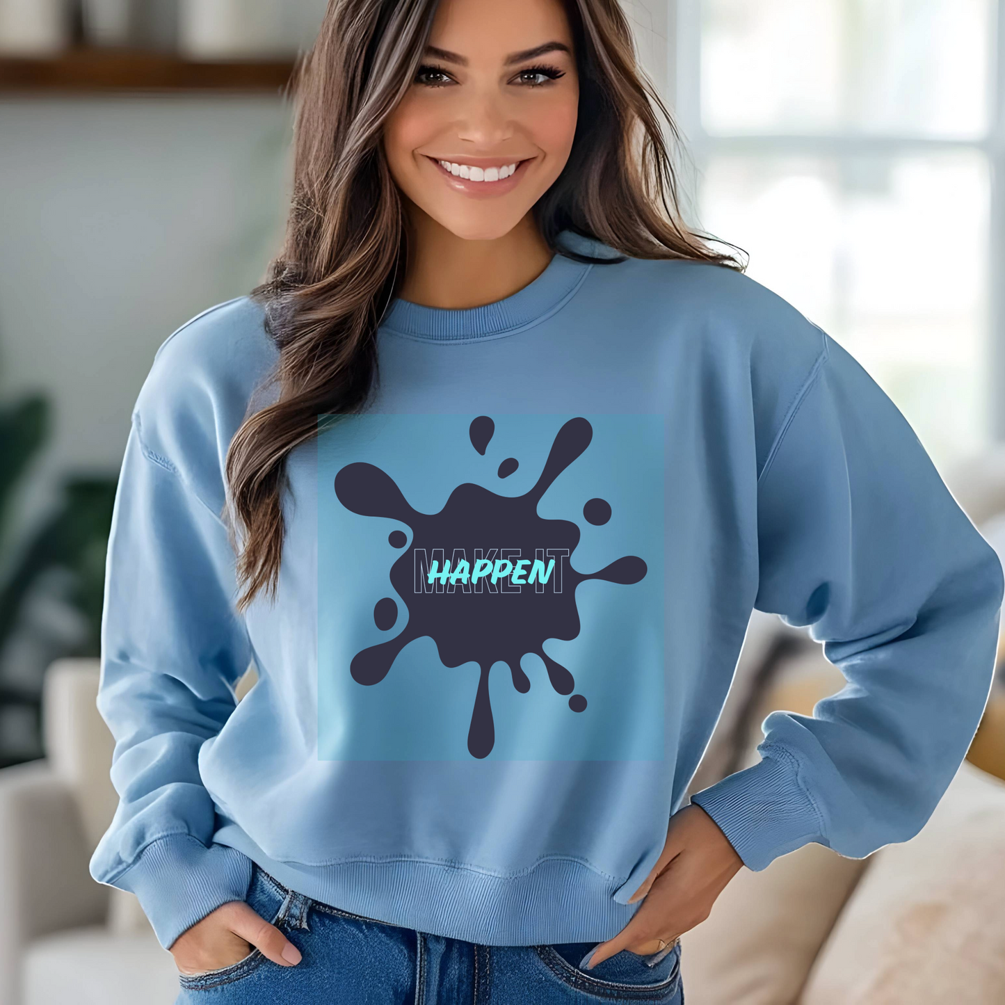Women's Make it Happen Square Sweatshirt