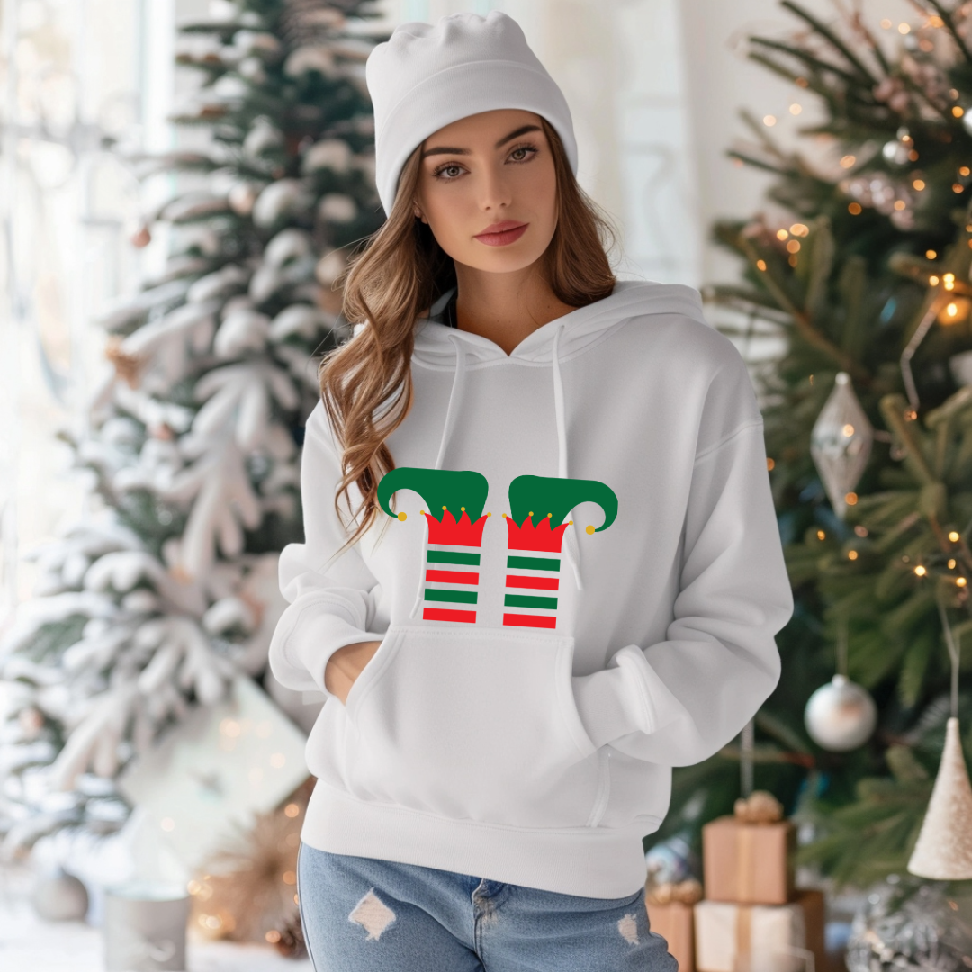 Women's Oversized Hoodie - Santa’s Cutest Elf