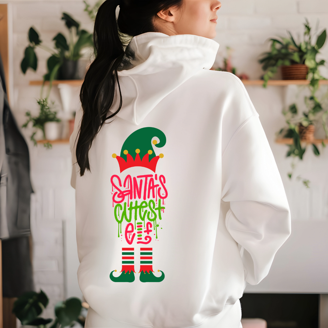 Women's Oversized Hoodie - Santa’s Cutest Elf
