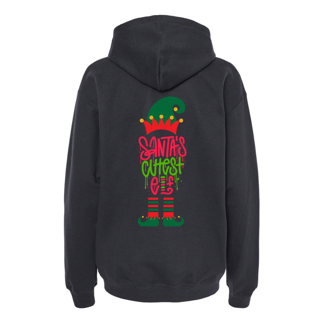 Men's Santa’s Cutest Elf Oversized Hoodie