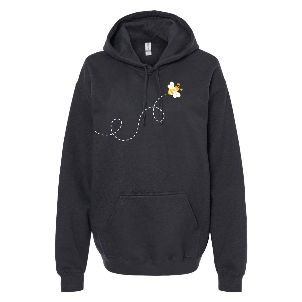 Women's Flying Bee Oversized Hoodie - White