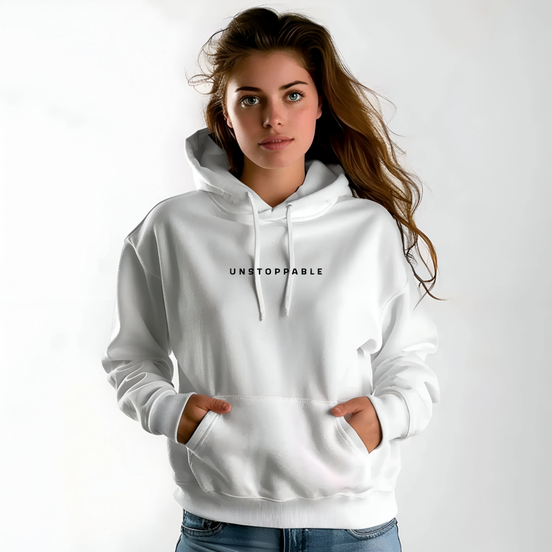 Women's Unstoppable Oversized Hoodie - Black