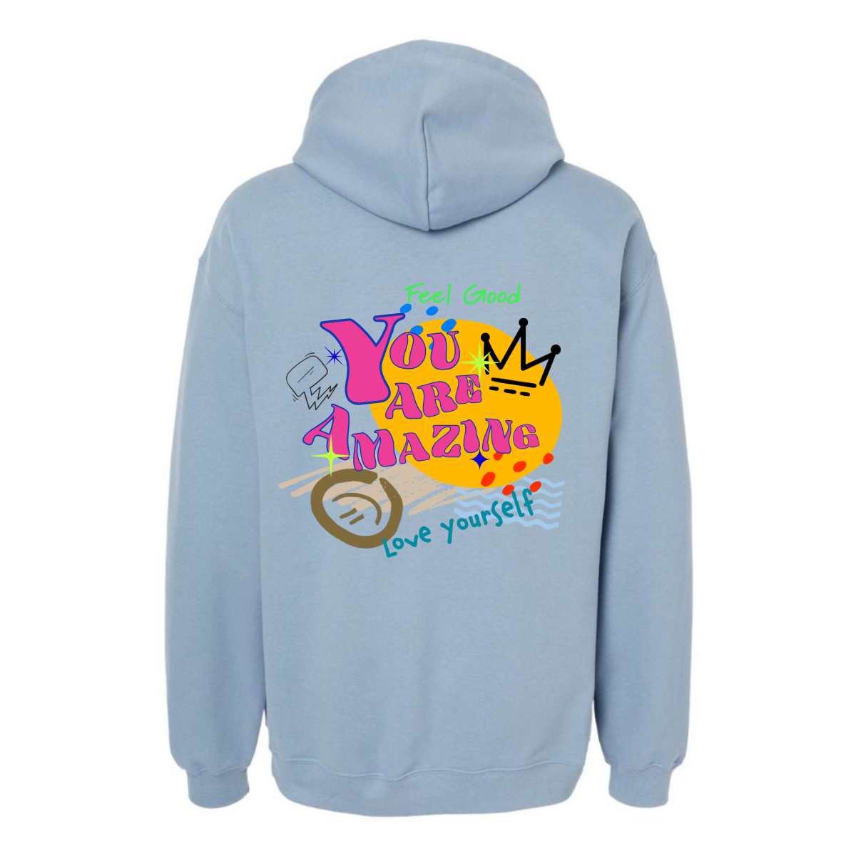 Men's You Are Amazing Oversized Hoodie