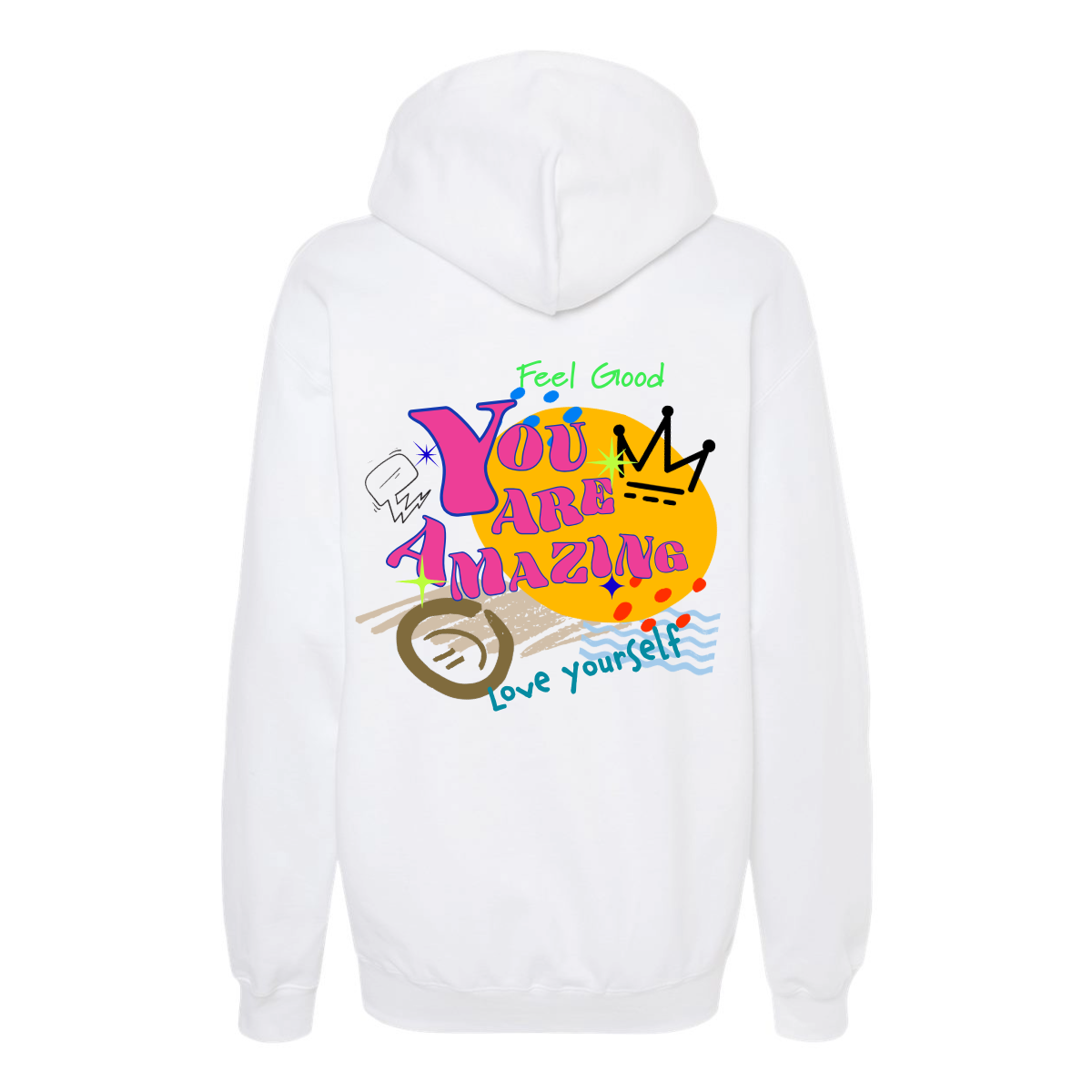 Men's You Are Amazing Oversized Hoodie