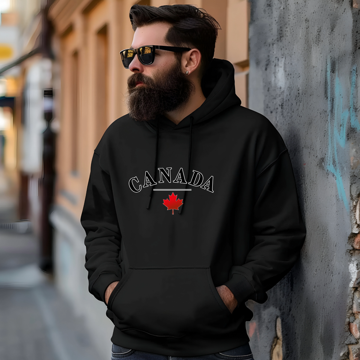 Men's Canada Oversized Hoodie