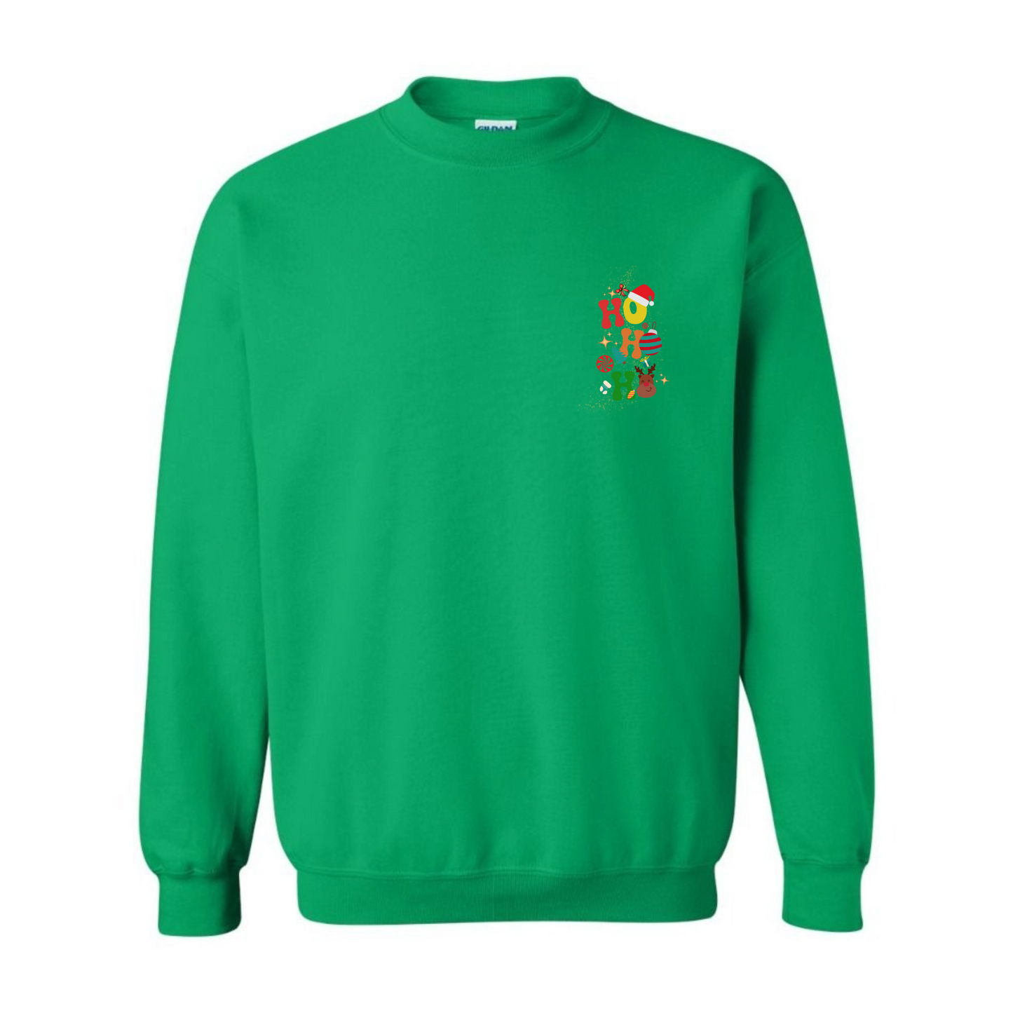 Women's Ho Ho Ho Front & Back Sweatshirt