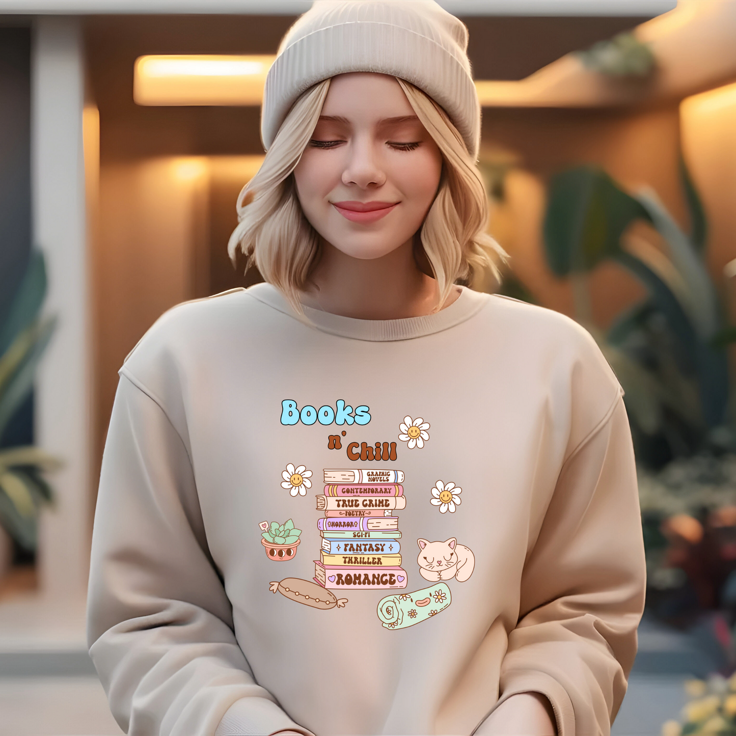 Women's Books n' Chill Sweatshirt