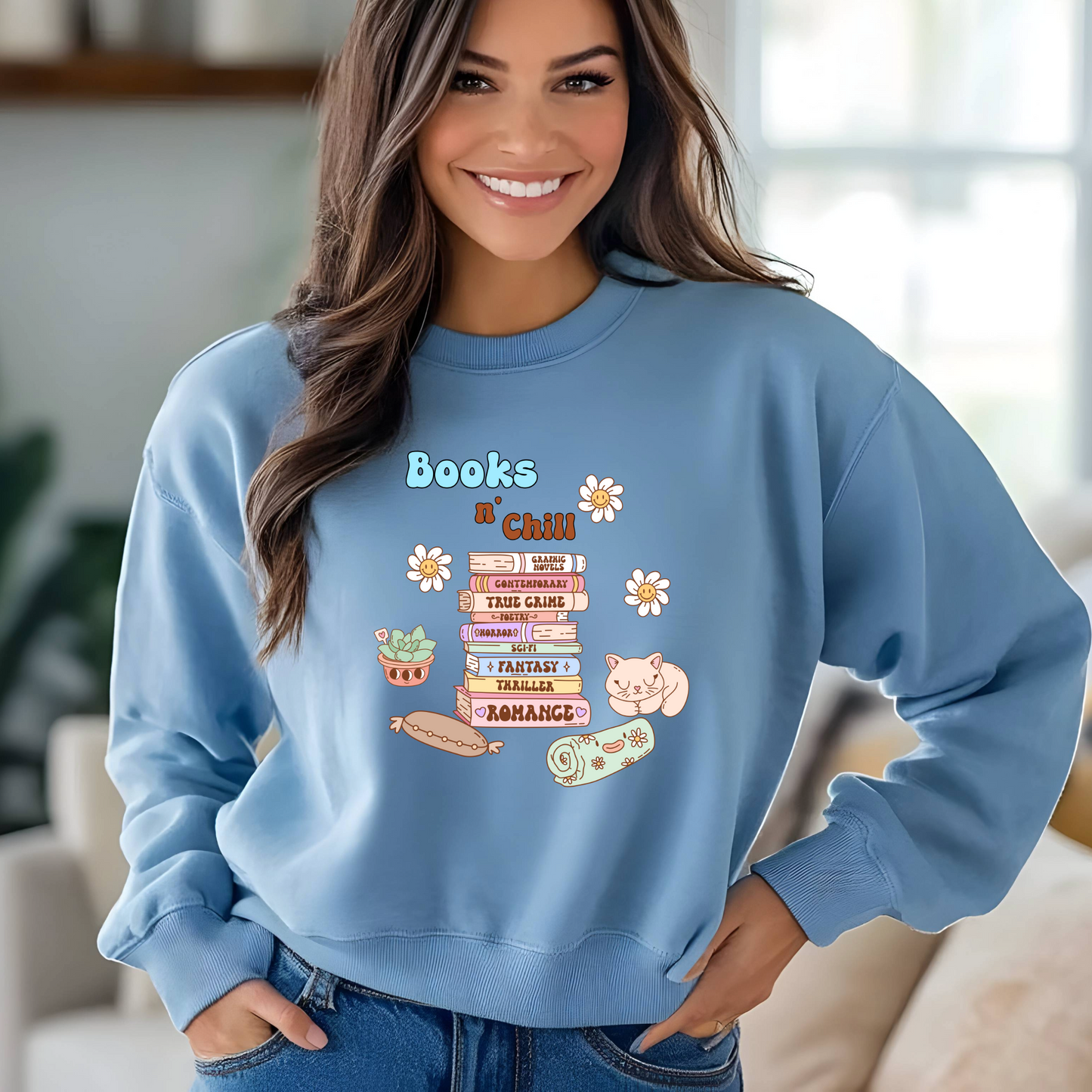 Women's Books n' Chill Sweatshirt