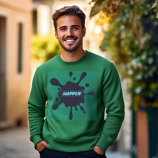 Men's Make it Happen Square Sweatshirt